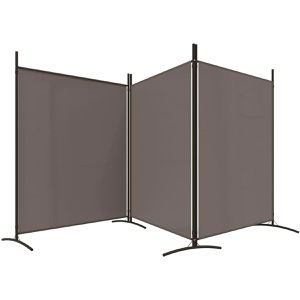 Paravent vidaXL Raumteiler, innen, 3-teilig