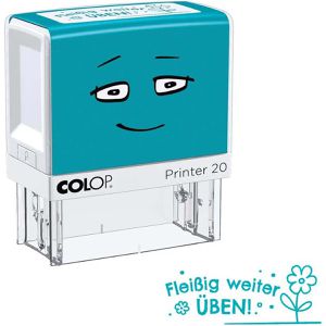 Motivstempel Colop NIO School Üben, aus Kunststoff