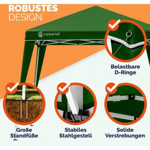 Produktbild für Pavillon CASARIA Capri Popup, 100384, grün