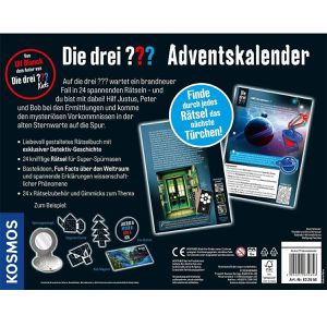 Produktbild für Adventskalender Kosmos Die drei Fragezeichen 2025