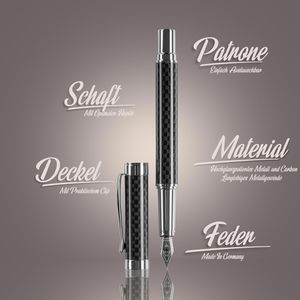 Produktbild für Füller Hörner One, Feder M