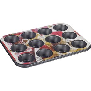 Produktbild für Backform Westmark Back Meister, für 12 Muffins, aus Stahl