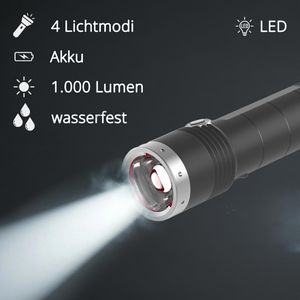 Produktbild für Taschenlampe Ledlenser MT10, LED, aufladbar