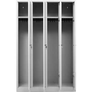 Produktbild für Spind G-Office WRC/4.18117, lichtgrau