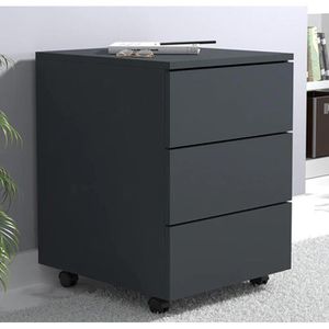 Produktbild für Rollcontainer VCM Dalosa 45 918326, aus Holz, anthrazit