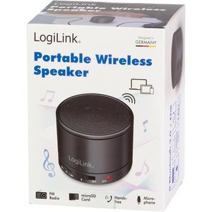 Produktbild für Bluetooth-Lautsprecher LogiLink SP0062, schwarz