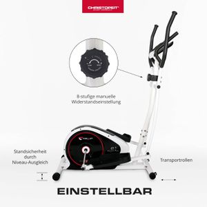 Produktbild für Crosstrainer Christopeit CT 3, 7 kg Schwungmasse