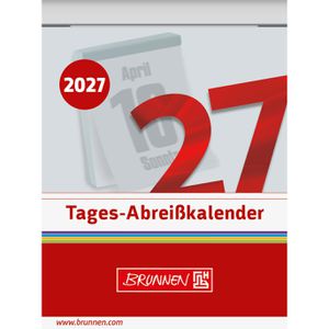 Abreißkalender Brunnen 1070302007, Nr. 2, Jahr 2027