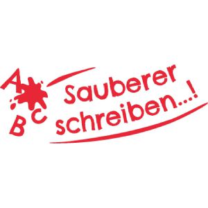 Produktbild für Motivstempel Colop NIO School Sauberer schreiben, Kunststoff