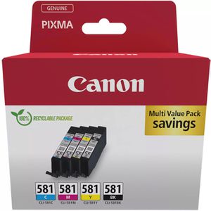 Produktbild für Tinte Canon CLI-581 BK, C, M, Y