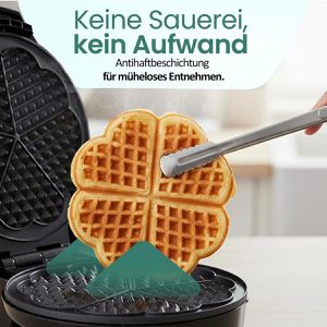 Produktbild für Waffeleisen Emerio WM-131149 Waffelautomat, 1200 Watt