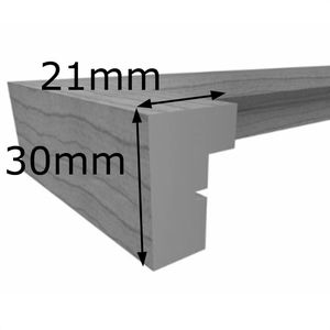 Produktbild für Bilderrahmen walther-design Stockholm EA030W