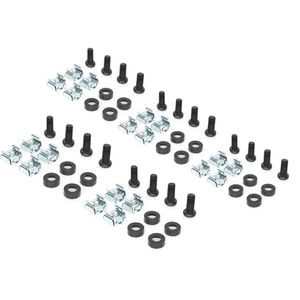 Produktbild für Kabelführungsbügel Digitus DN-19 ORG-2-SW, schwarz, 1 HE