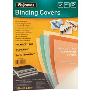 Bindefolien Fellowes 53506 Fantaisie, transparent, 500 mic