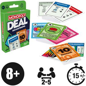 Produktbild für Kartenspiel Hasbro G0351, Monopoly Deal