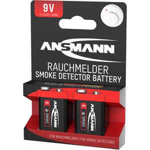 Produktbild für Batterien Ansmann Rauchmelder, Alkaline