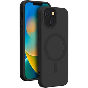 Handyhülle Bigben Soft-Flex Case, MagSafe, schwarz