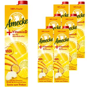 Saft Amecke + Vitamin D, ohne Zuckerzusatz