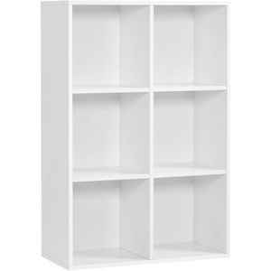 Produktbild für Bücherregal Vasagle LBC203D, weiß