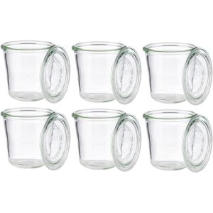 Einmachglas APS Weck-Glas, mit Glasdeckel