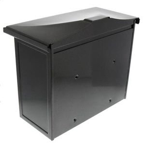 Produktbild für Briefkasten Burg-Wächter Sylt 1883E, grau, aus Stahl