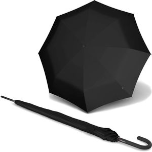 Produktbild für Regenschirm Knirps T.760 Stick Automatic, black, sturmfest