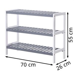Produktbild für Schuhregal Songmics LBS03WG, aus Bambus
