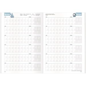 Produktbild für Schülerkalender Häfft Planer Dark Bloom, Schuljahr 2026/2027