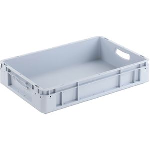 Produktbild für Eurobox Alpha-Paletten Silverline, grau, 20 Liter