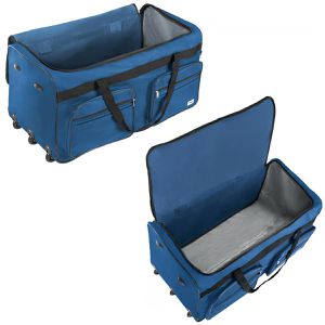 Produktbild für Reisetasche Monzana 108334, blau, 85 cm