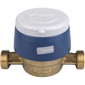 Produktbild für Wasserzähler SPEWA 100265, aus Messing, 2026 geeicht, 3/4 Zoll