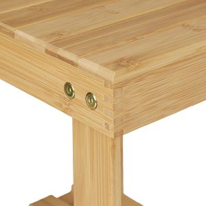 Produktbild für Fußbank Relaxdays 10033876, Bambus