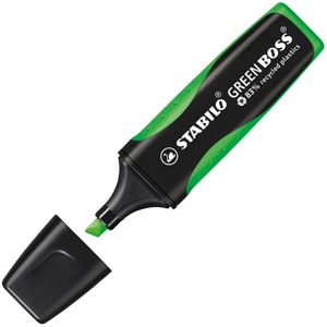 Produktbild für Textmarker Stabilo Green Boss, 4 Stück