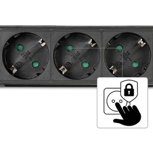 Produktbild für Steckdosenleiste Hama 108835, mit 5m Kabel