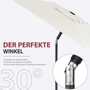 Produktbild für Sonnenschirm Sekey UB160, rechteckig