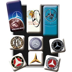 Magnete Nostalgic-Art Mercedes-Benz Logo Evolution