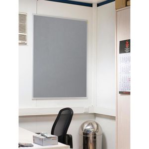 Produktbild für Pinnwand Franken PT331212 X-tra!Line, grau