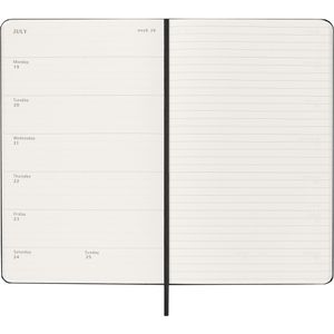 Produktbild für Buchkalender Moleskine 927979, Large, englisch, Jahr 2026/27