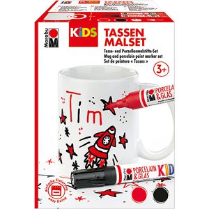 Porzellanstifte Marabu KiDS Porcelain & Glass, Tassenset Tim