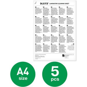 Produktbild für Reinigungsblätter Leitz 72550000 Premium A3/A4