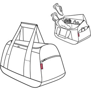 Produktbild für Reisetasche Reisenthel Activitybag, black, 54 cm