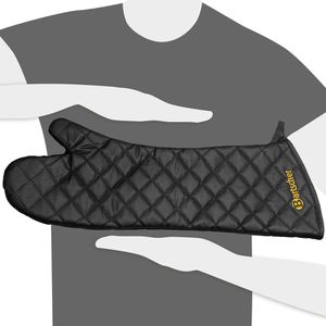 Produktbild für Ofenhandschuh Bartscher Topfhandschuhe 600, schwarz