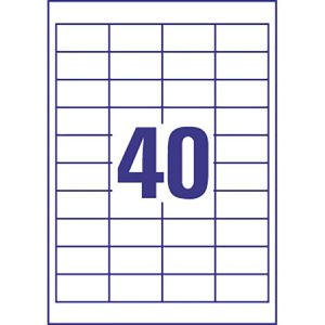 Produktbild für Universaletiketten Europe100 ELA002, weiß