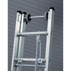Produktbild für Seilzugleiter MUNK 21618, 3 x 18 Sprossen