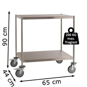 Produktbild für Servierwagen Kongamek KM60350MRU, silber, aus Edelstahl