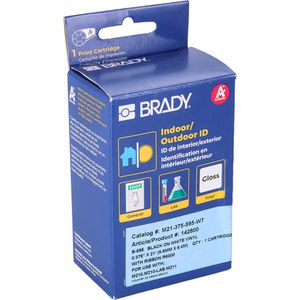 Produktbild für Schriftband Brady M21-375-595-WT, 9,53mm