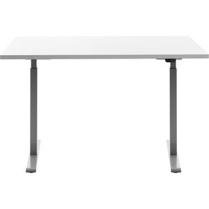 Produktbild für Schreibtisch Topstar E-Table, weiß / silber