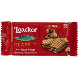 Produktbild für Waffeln Loacker Classic Napolitaner, Waffelschnitte