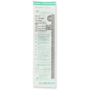 Produktbild für Kanülen B.Braun Vasofix Safety-W PUR, 50 Stück