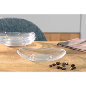 Produktbild für Untertasse Leonardo Napoli 024204, transparent